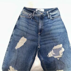 Hollister Curvy Ultra High Rise Dad Jeans